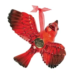 Acrylic Cardinal Orn