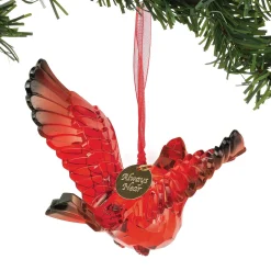 Acrylic Cardinal Orn