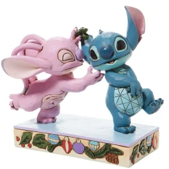 Angel And Stitch Mistletoe