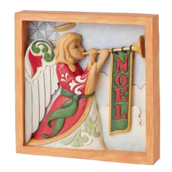 Angel With Trumpet Plaque