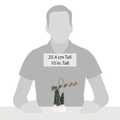 Animated Flaming Sleigh