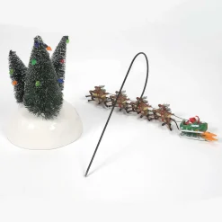 Animated Flaming Sleigh