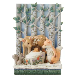 Baby Jesus And Animals Fig