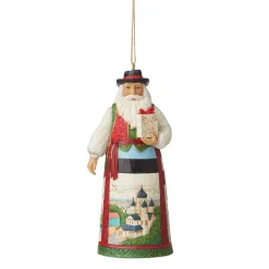 Baltic Santa Ornament