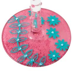 Best Wishes Wine Glass