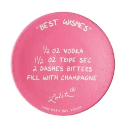 Best Wishes Wine Glass