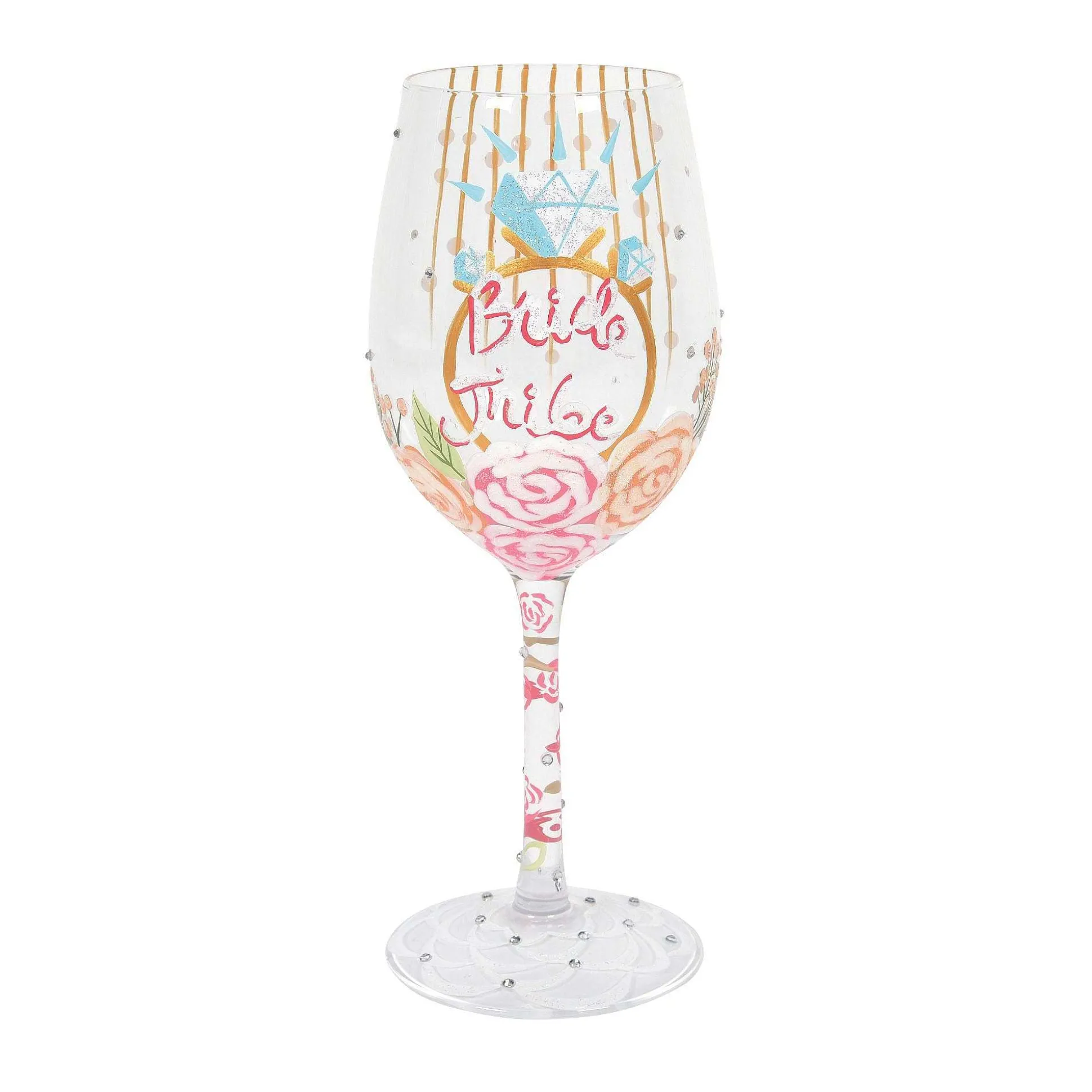 Bride Tribe Wine Glass