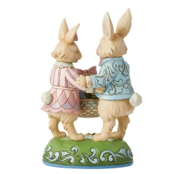 Bunny Couple With Basket Fig