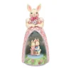 Bunny Lighted Rotating Scene