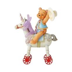 Button And Squeaky On Unicorn