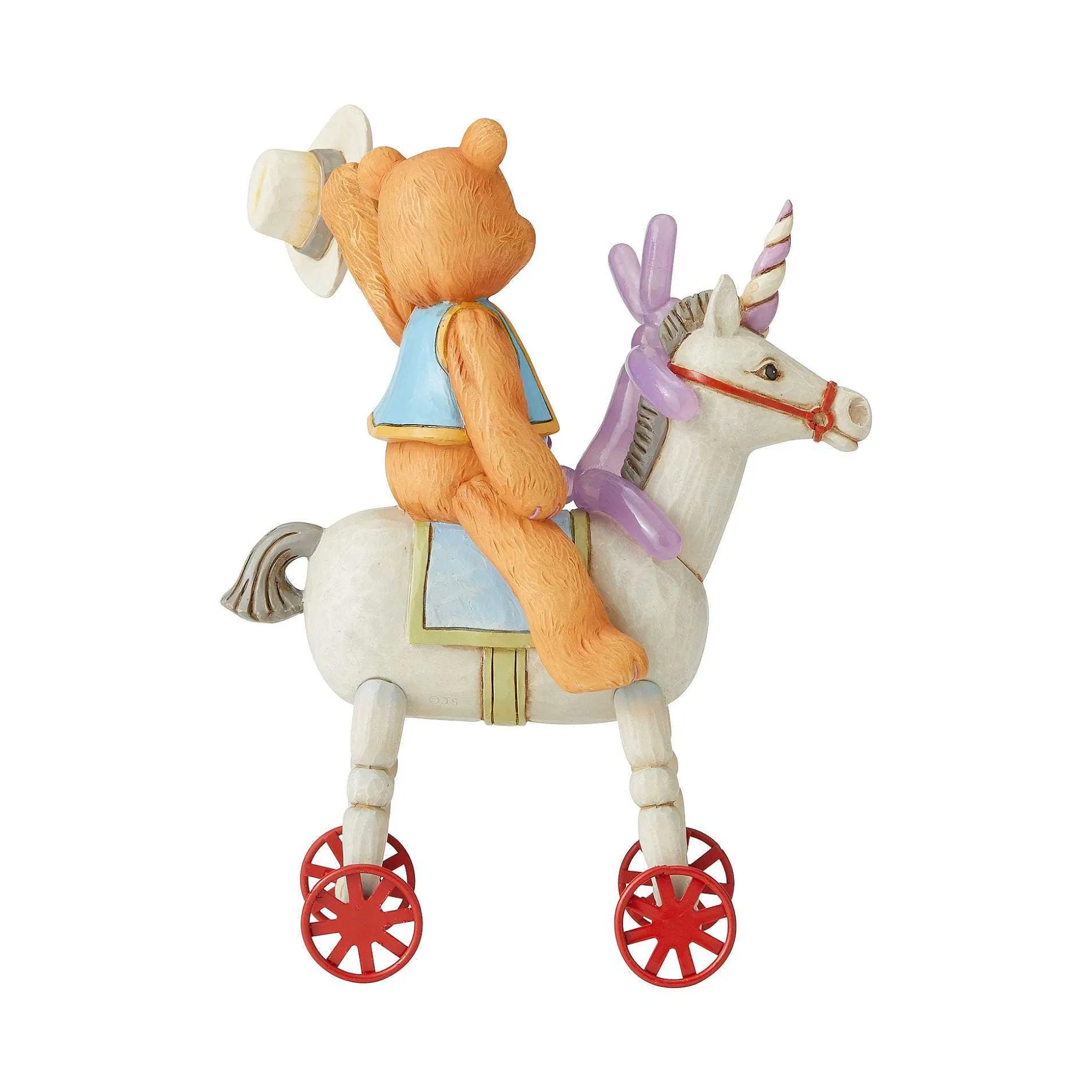 Button And Squeaky On Unicorn