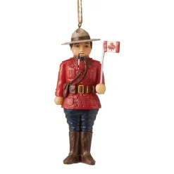Canadian Mountie Nutcrackerorn