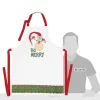 Candycane Snowman Apron