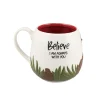 Cardinal Sculpted Believe Mug