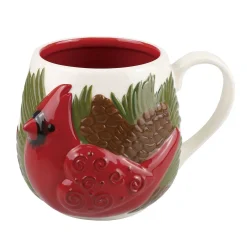 Cardinal Sculpted Believe Mug