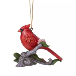 Caring Cardinals Flower Orn