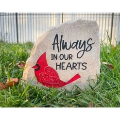 Caring Cardinals Garden Stone