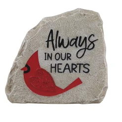 Caring Cardinals Garden Stone