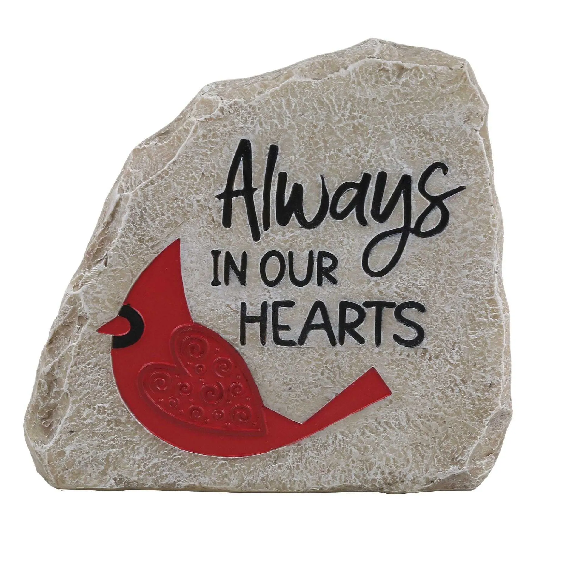 Caring Cardinals Garden Stone