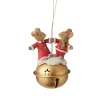 Christmas Bell Couple Mice
