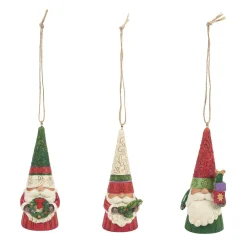 Christmas Gnomes 3 Pc Orn Set