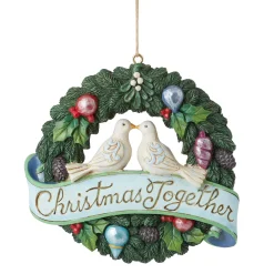 Christmas Together Wreath Orn