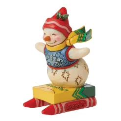 Crayola Snowman Mini Figurine