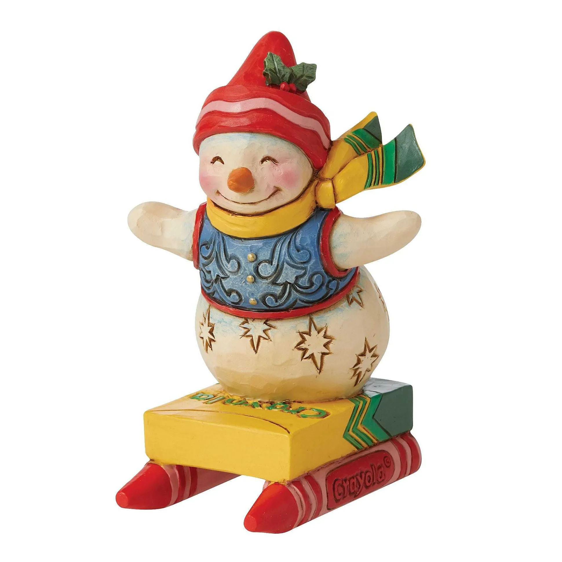 Crayola Snowman Mini Figurine