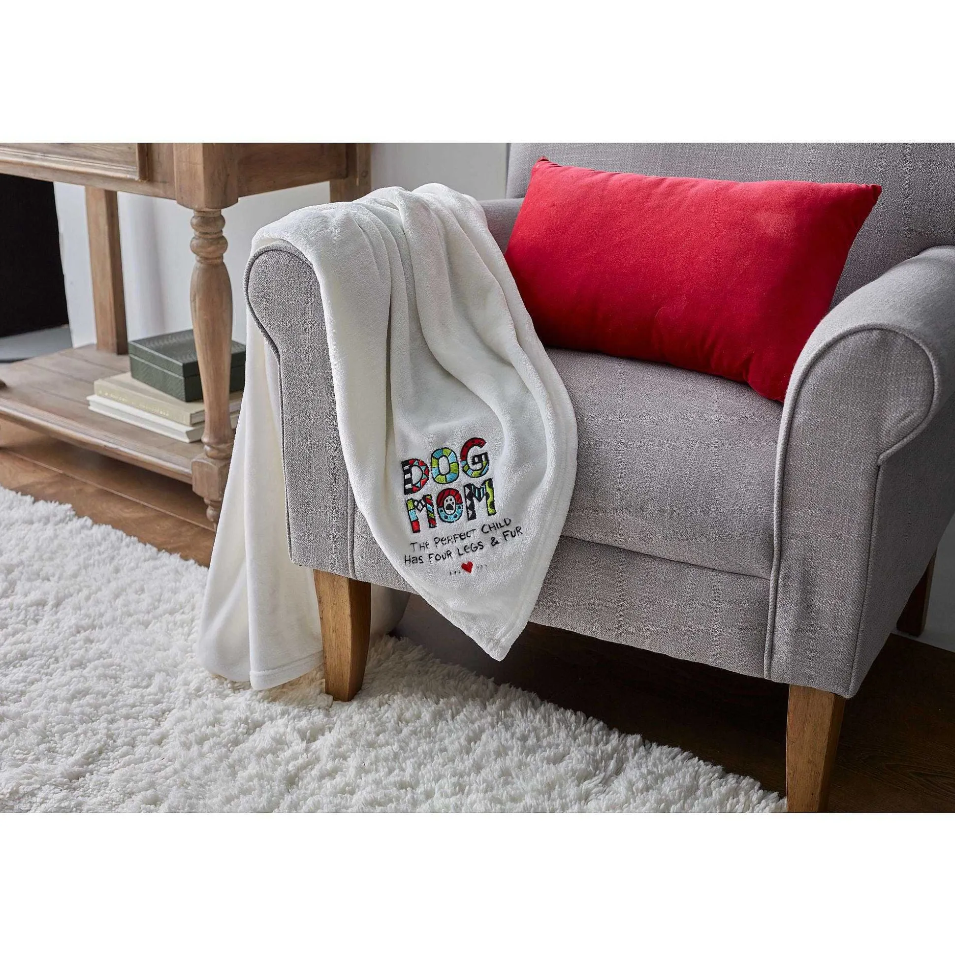 Cuppa Doodle Cat Mom Blanket