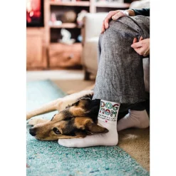 Cuppa Doodle Dog Mom Socks