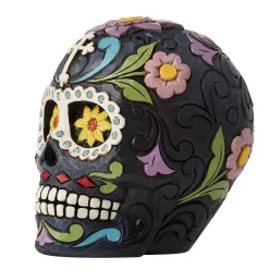 Day Of The Dead Black Skull