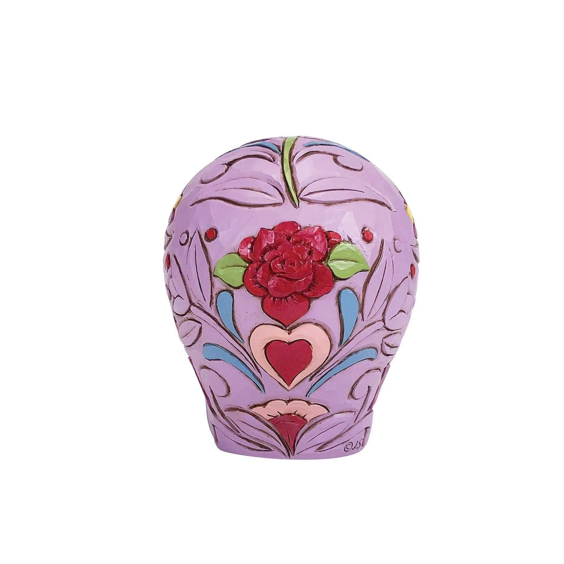 Day Of The Dead Purple Skull