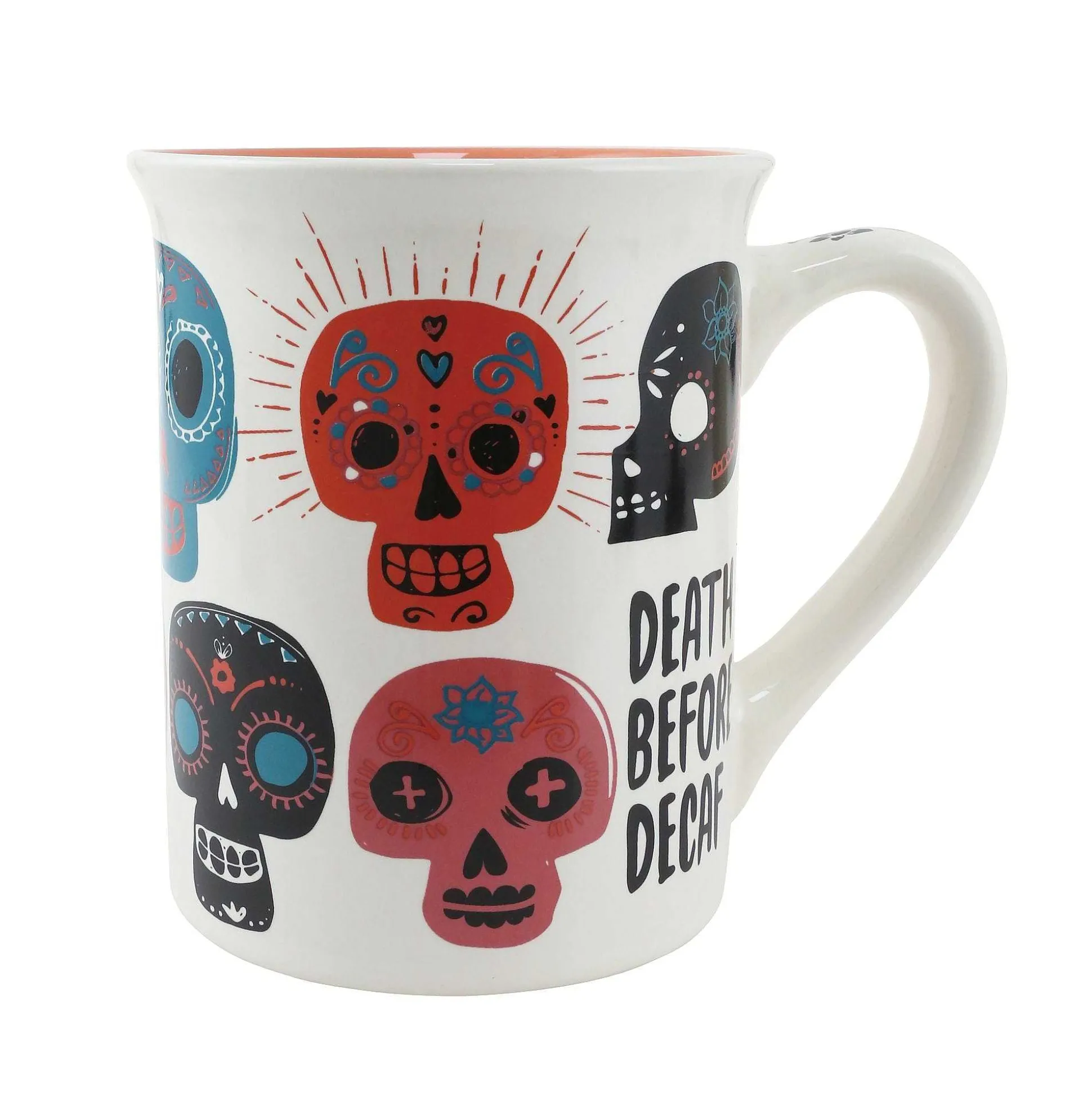 Decaf Sugarskull Mug
