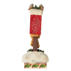 European Robins On Postbox