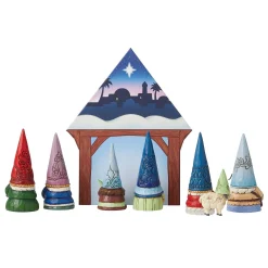 Gnome Christmas Pageant 8Pcset