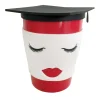 Grad Female Mug With Silicone