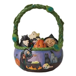 Halloween Basket/Minis 5Pc Set