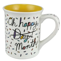 Happy Birthday Month Mug 16 Oz