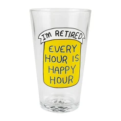 Happy Hour Retired Pint Glass