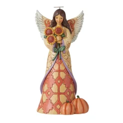 Harvest Angel With Sunflowers