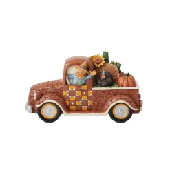 Harvest Pickup Truck Figurine