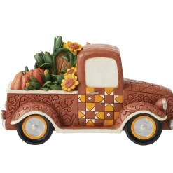 Harvest Pickup Truck Figurine
