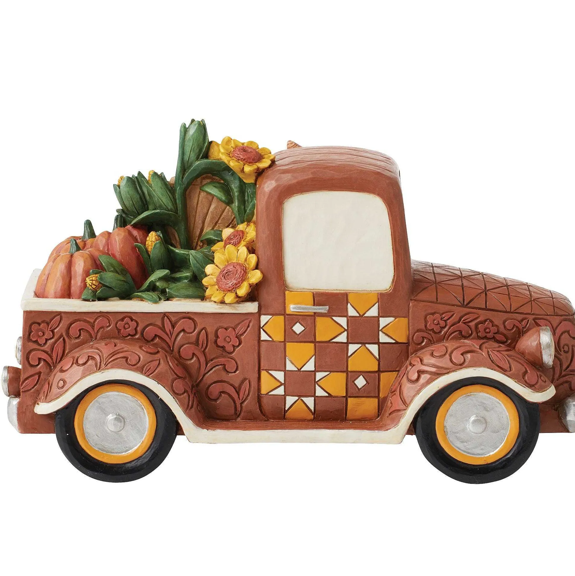 Harvest Pickup Truck Figurine