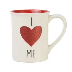 I Heart Me Glitter Mug