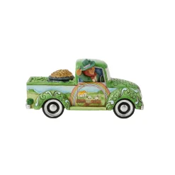 Leprechaun In Green Truck