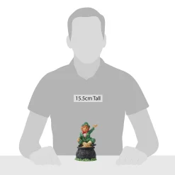 Leprechaun On Pot Of Gold