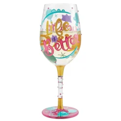 Life When Retired Wine Glass