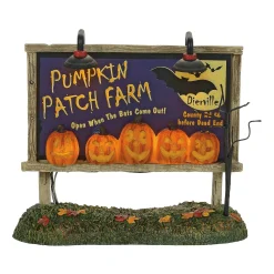 Lit Pumpkin Patch Billboard