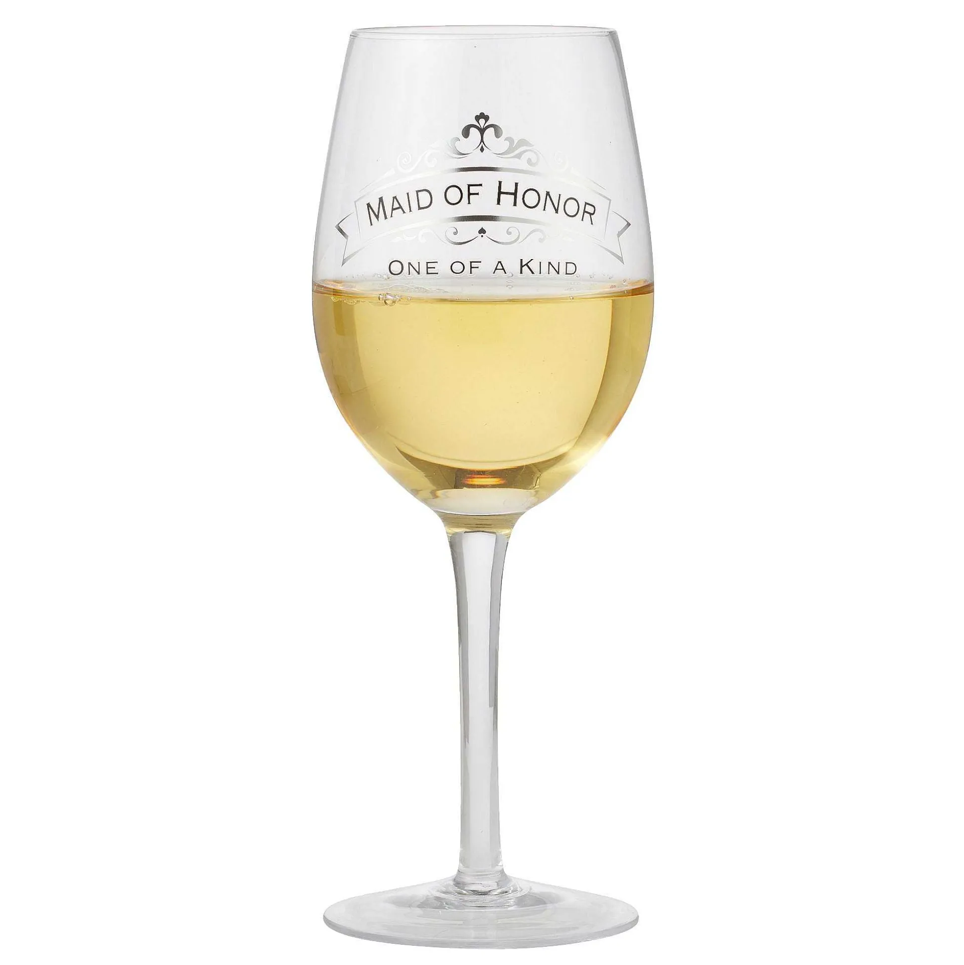 Maid Of Honor Wine Glass