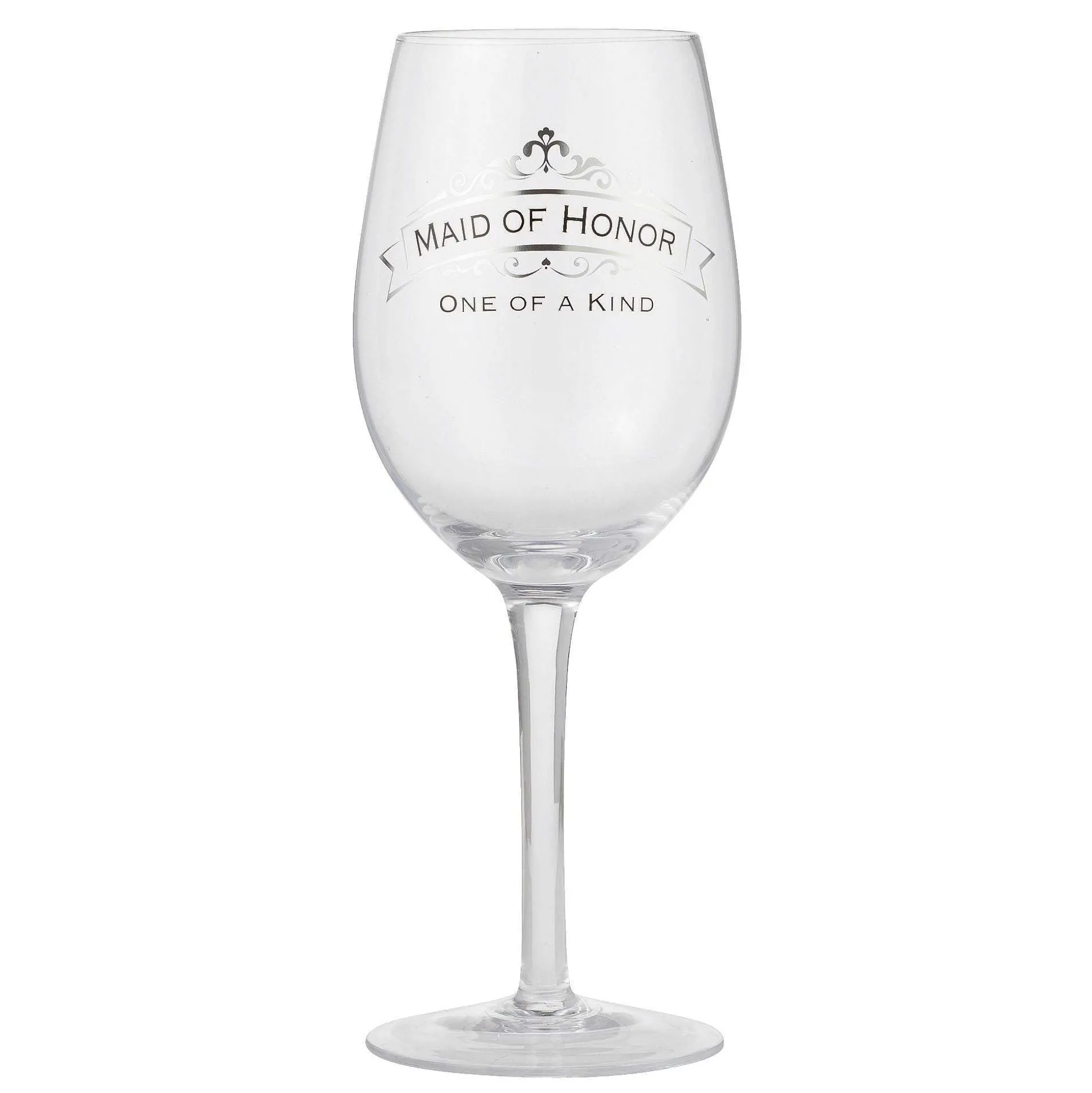 Maid Of Honor Wine Glass